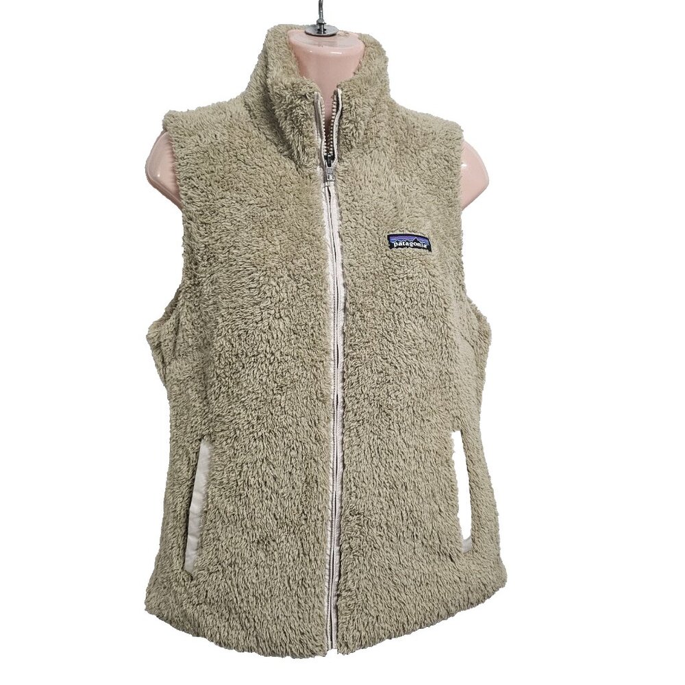 Patagonia Women's Los Gatos Fleece Vest Size M Seabird Gray - Picture 14 of 15